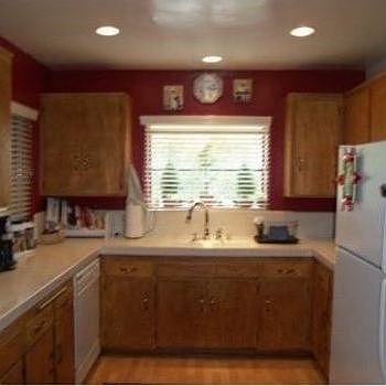 Fully stocked kitchen