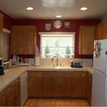 Fully stocked kitchen
