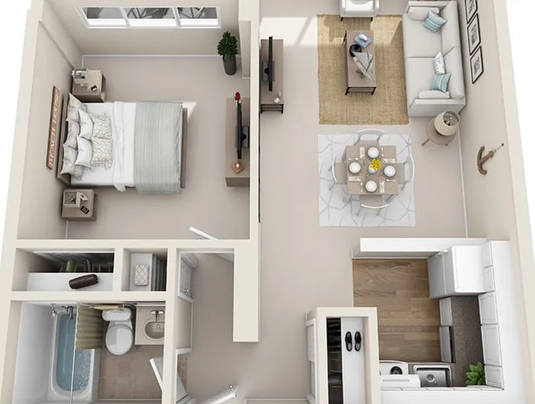 1 Bed 1 Bed