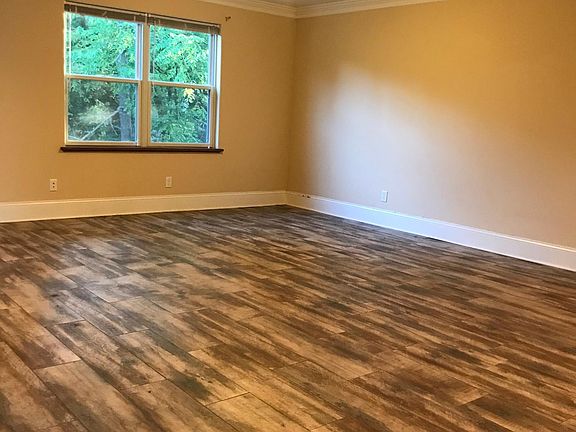 Open 1st floor plan. Living room, dining room & kitchen.