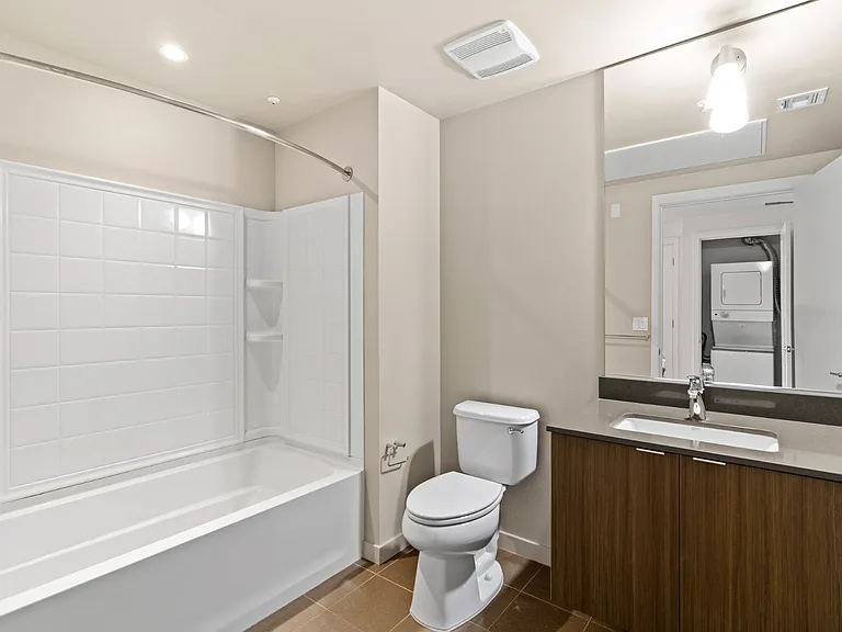 Updated Bathroom at Misora Apartments in San Jose, CA 95128