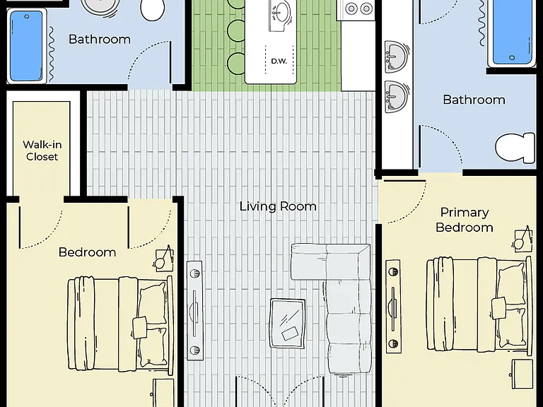 Woodmont Commons Apartments — Photo 44