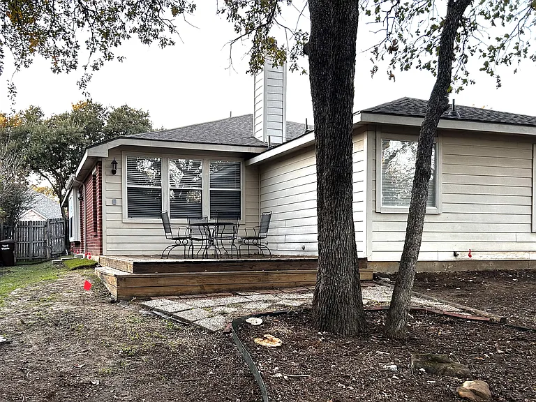 back yard
