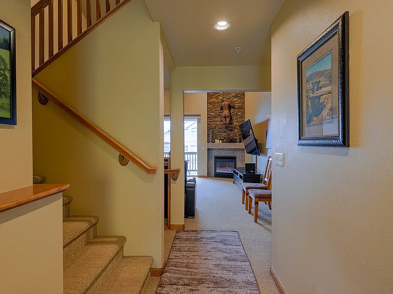 Stairs to third level