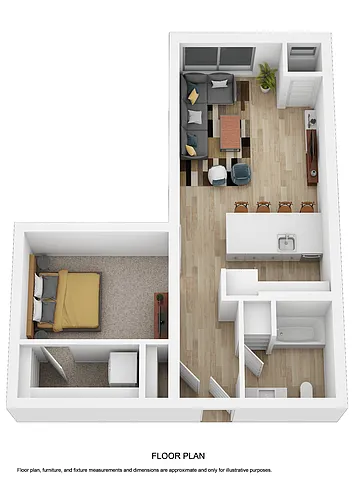 Floor plan Olson R1 - 80% AMI