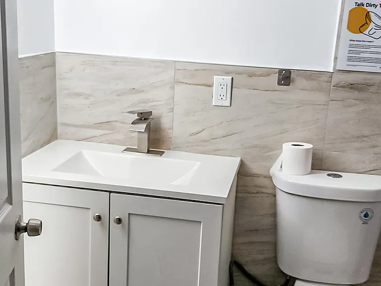 Basement bathroom 12