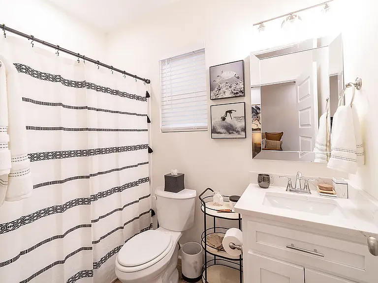 Example of cottage decorated. 316 Palm Street is being rented unfurnished.
