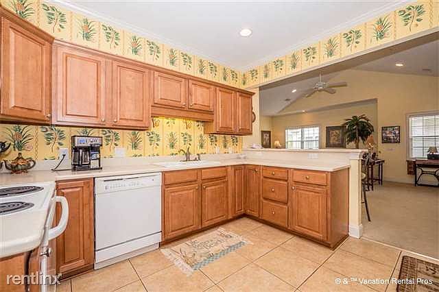 The huge gourmet kitchen is a foodie's dream come true!