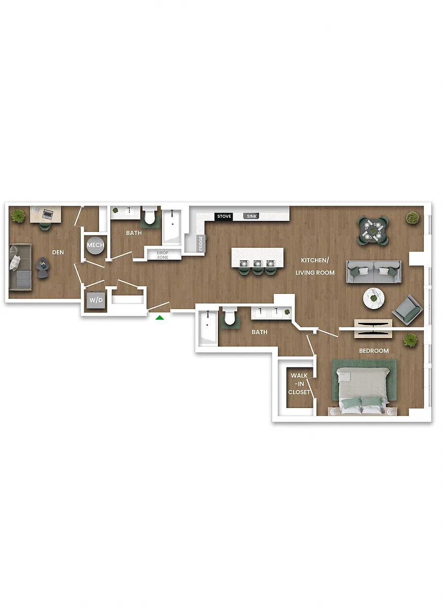 Floor plan A16AD