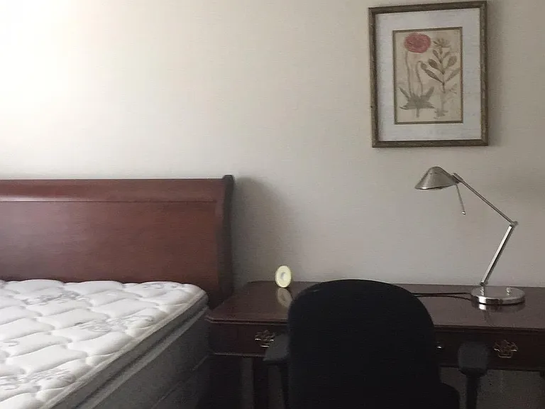 Three bedrooms. two on the second floor with attached bathroom. One on the third floor with attached bathroom (master bedroom).