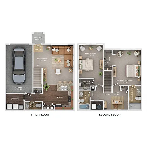 Floor plan C8Tp - Premium Fushia