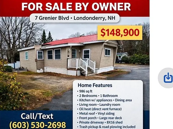 7 Grenier Blvd, Londonderry, NH 03053