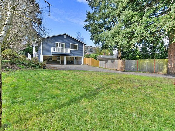 Fully fenced backyard