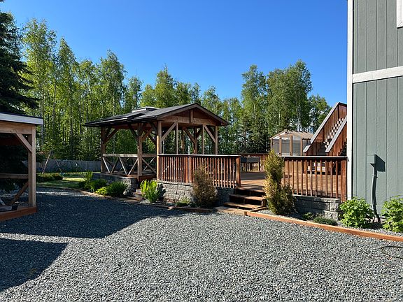 Back deck and Gazebo