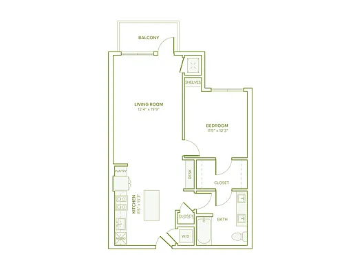 Floor plan A16