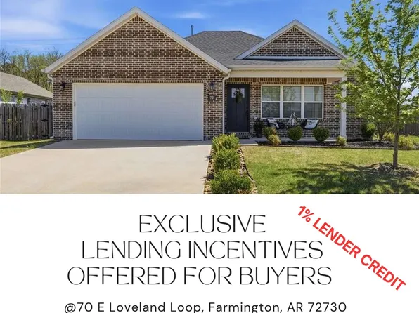 70 E Loveland Loop, Farmington, AR 72730