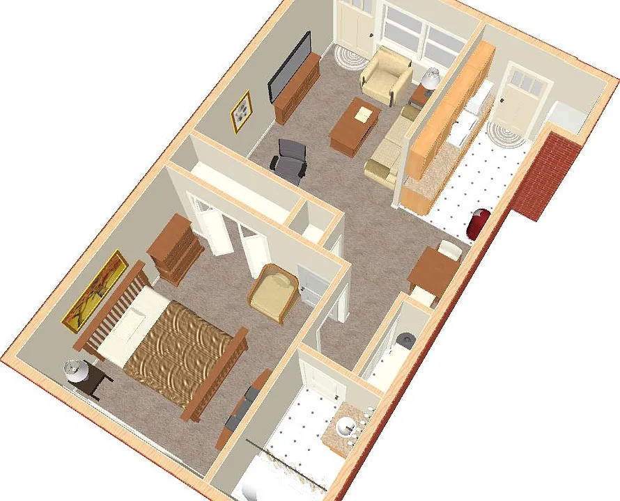 App South Building B - Floorplan R_WFurn2_03042015