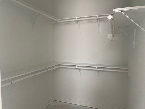 Construction progress - primary walk-in closet