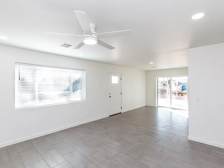 Living - Dining - Front Door