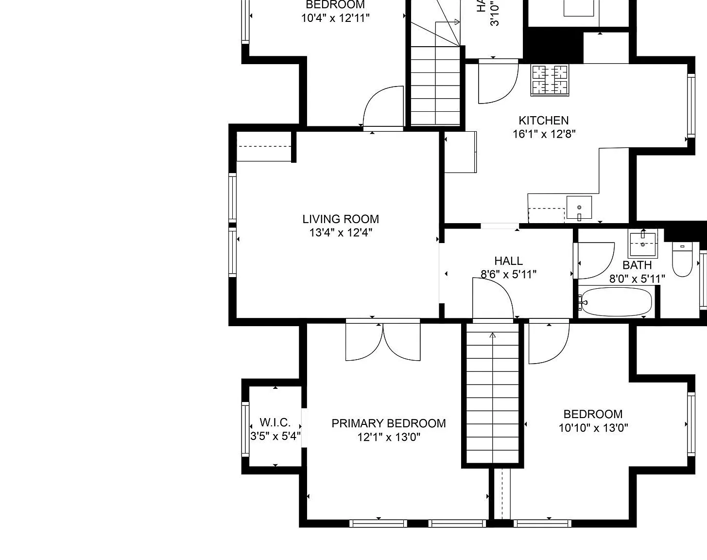 2 bed, 1.0 bath, 1100 sqft, $2,450 — Photo 3