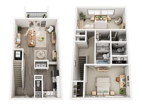 Floor plan 2B