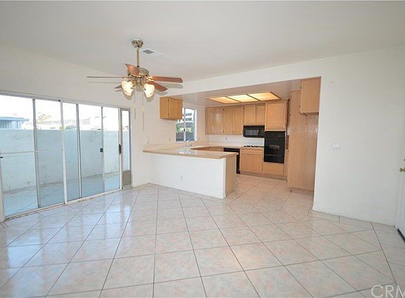 Dining area and kitchen