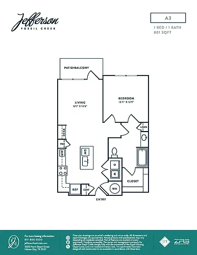 Floor plan A3- Attainable