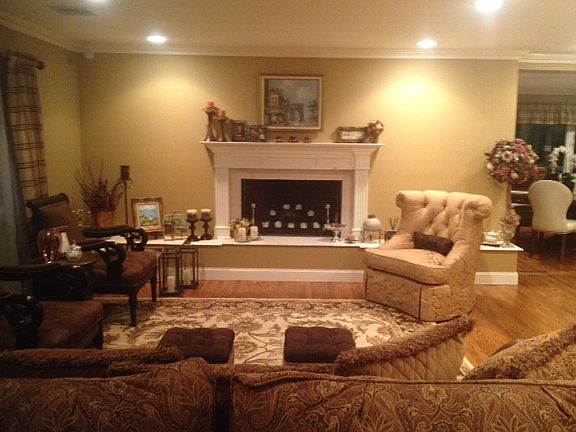 Wood buring fireplace