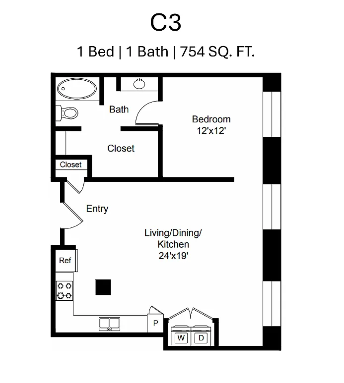 Floor plan C3