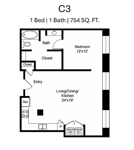 Floor plan C3