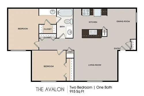 Floor plan The Avalon