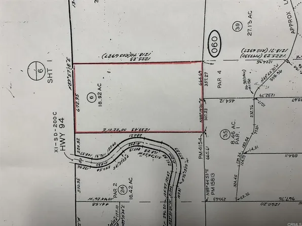 0 Highway 94, Potrero, CA 91963