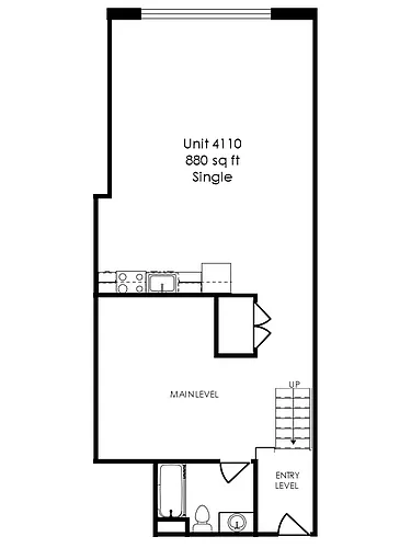 Floor plan 4110