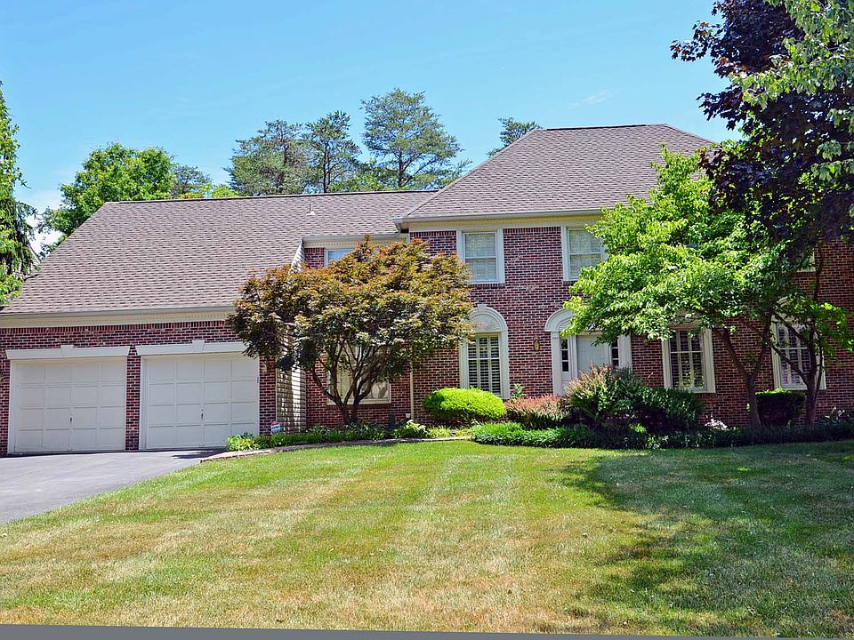 Stately brick front home