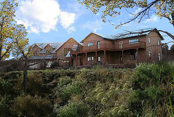 Front overlooking river