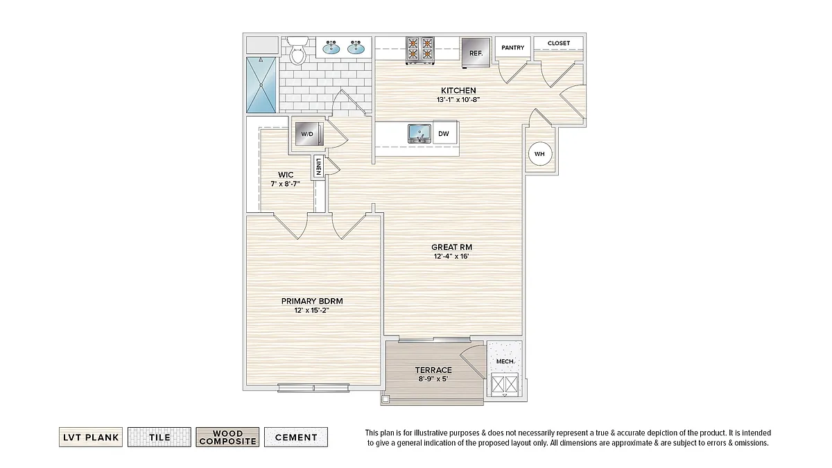 Floor plan The Grafton (FGA-G)