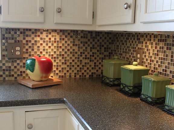 Cabinets and Solid Countertop