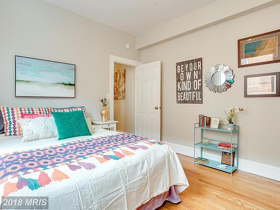 Bright and airy master bedroom