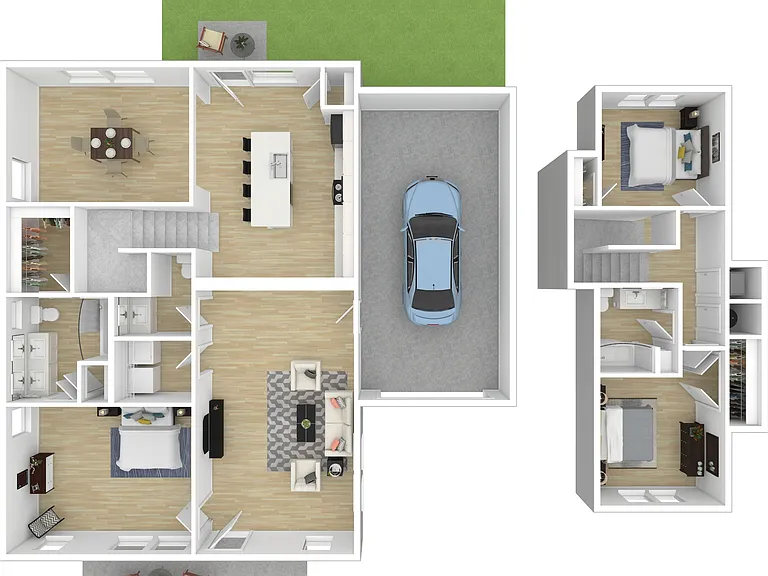 3 Bedroom | 2.5 Bathroom Cottage 3 Bedroom | 2.5 Bathroom Cottage