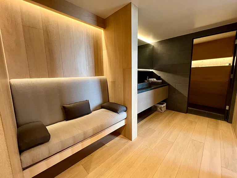 Tranquil Master Bedroom with High-End Linens & Designer Details
