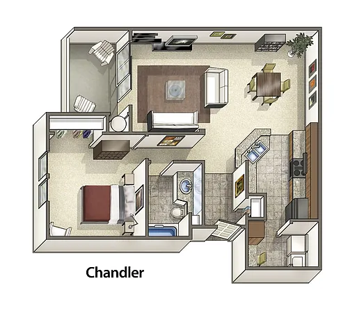 Floor plan Chandler