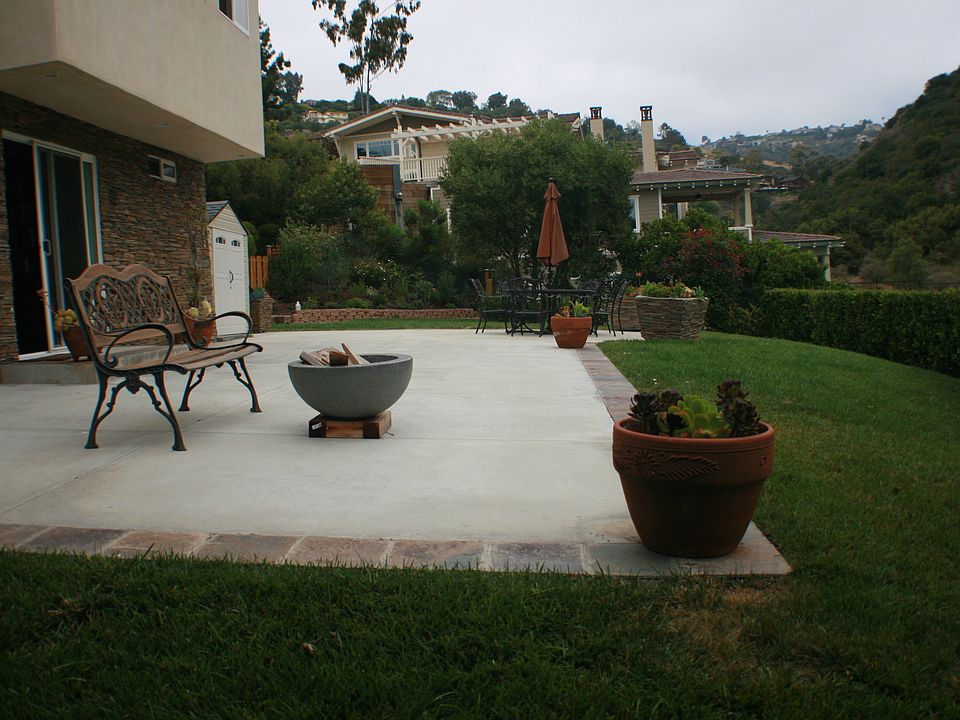 Huge backyard