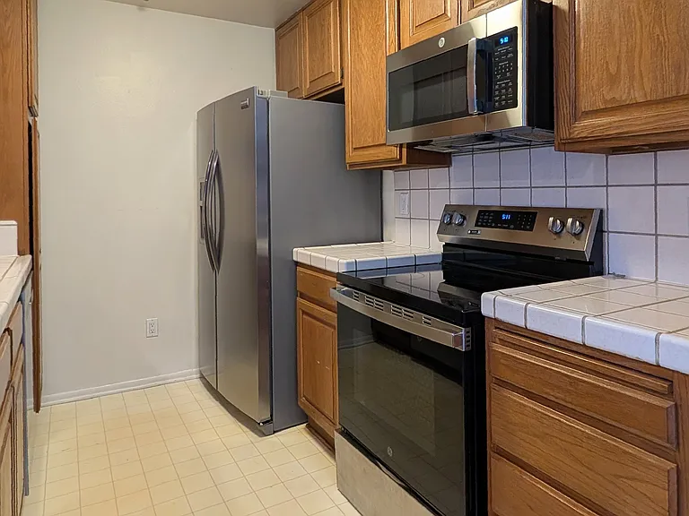 Another view of the kitchen