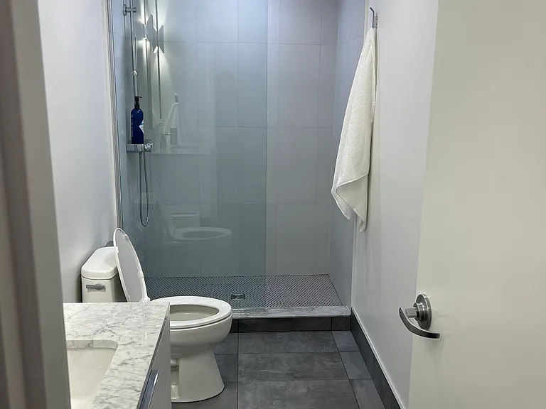 Newly renovated bathroom