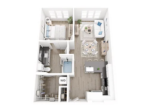 Floor plan A63 A