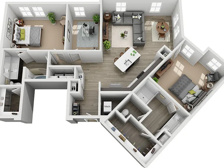 B4 floor plan The Haven at Indigo Square