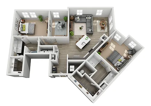 Floor plan B4