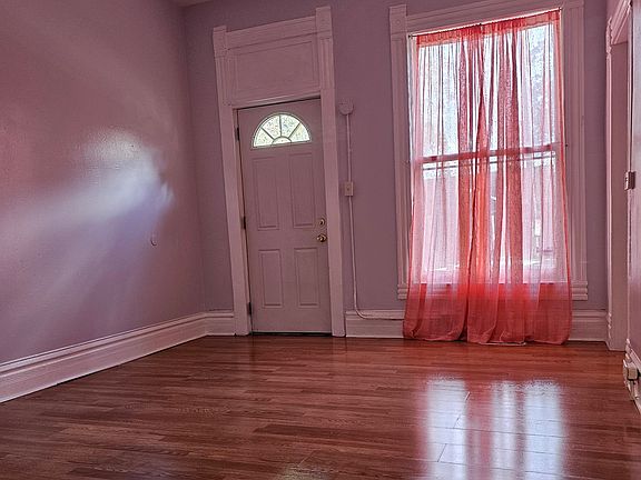 Front entrance and living room area