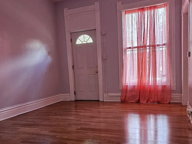Front entrance and living room area