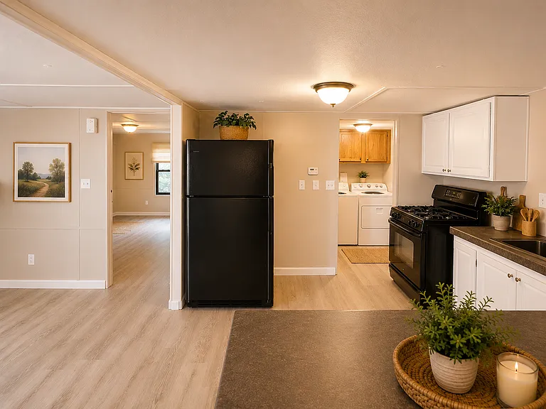 Staged Kitchen